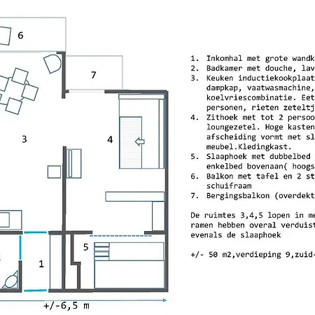 Zandzicht Apartment Nieuwpoort